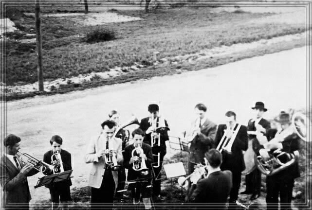 Geburtstagsständchen zum 50. Geburtstag des Dirigenten Gustav Walle